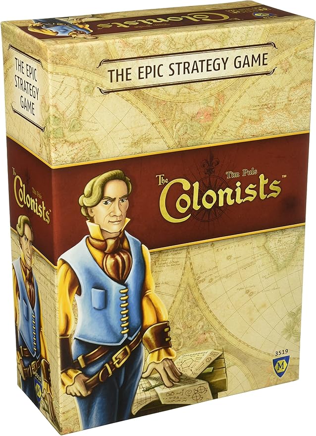 the colonists game 殖民地开拓者桌游